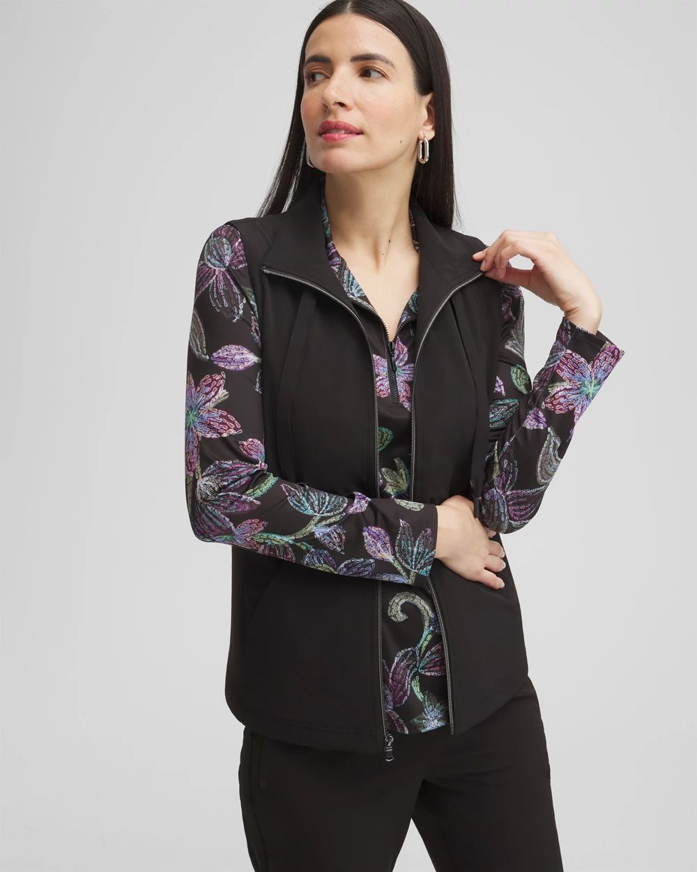 Zenergy® Neema Rib Mix Vest | Chico's